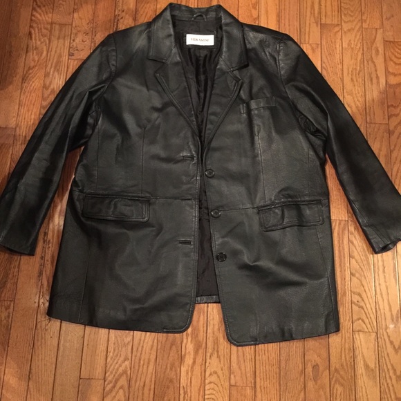 Other - Genuine Men’s Black Leather Jacket